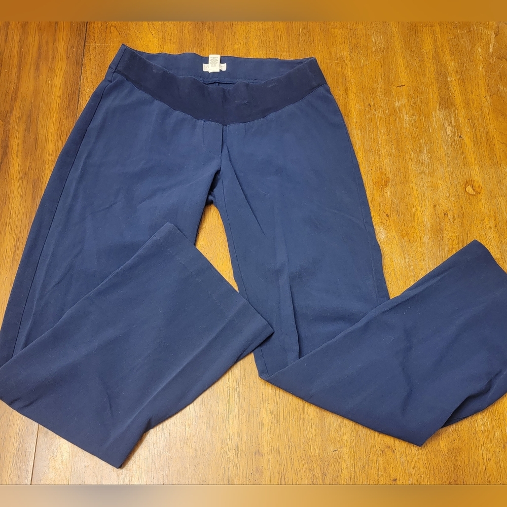 Three Seasons Maternity Blue Dress Pants - Size Small